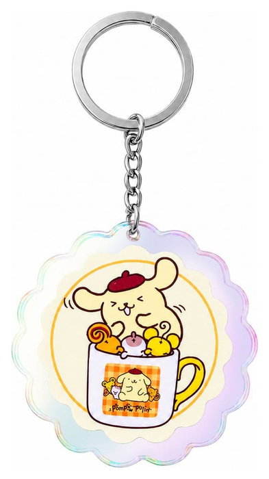 Sakami Merchandise Porte-clés en acrylique Pompompurin 30th Anniversary Sakami Merchandise Porte-clés en acrylique Pompompurin 30th Anniversary