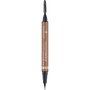 Essence Liner à Sourcils Microblading - Crayon pour sourcils nuance 03 Brun neutre 0.6 ml, formule fluide pour traits précis et effet naturel