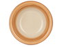 Vessia Plat creux en grès cérame marron 21 cm avec bord décoratif 3D (Set de 24)