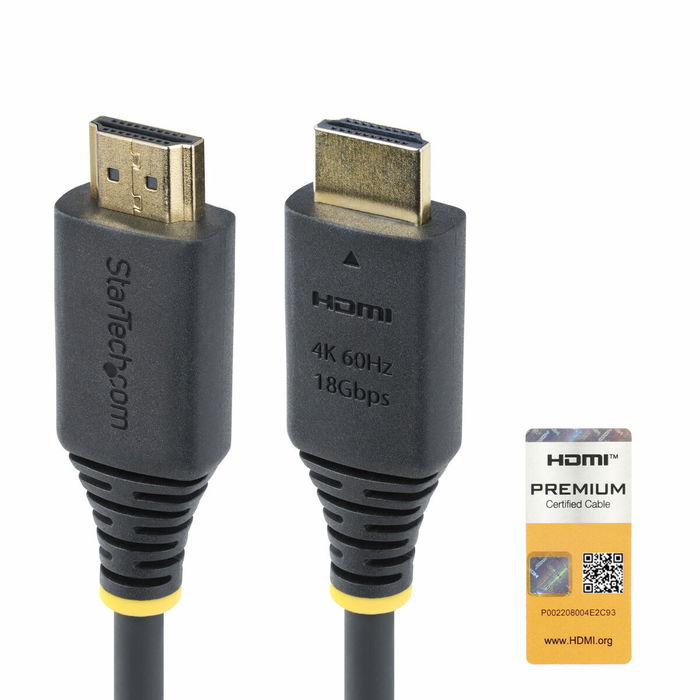Câble HDMI Startech PREMIUM Noir 50 cm