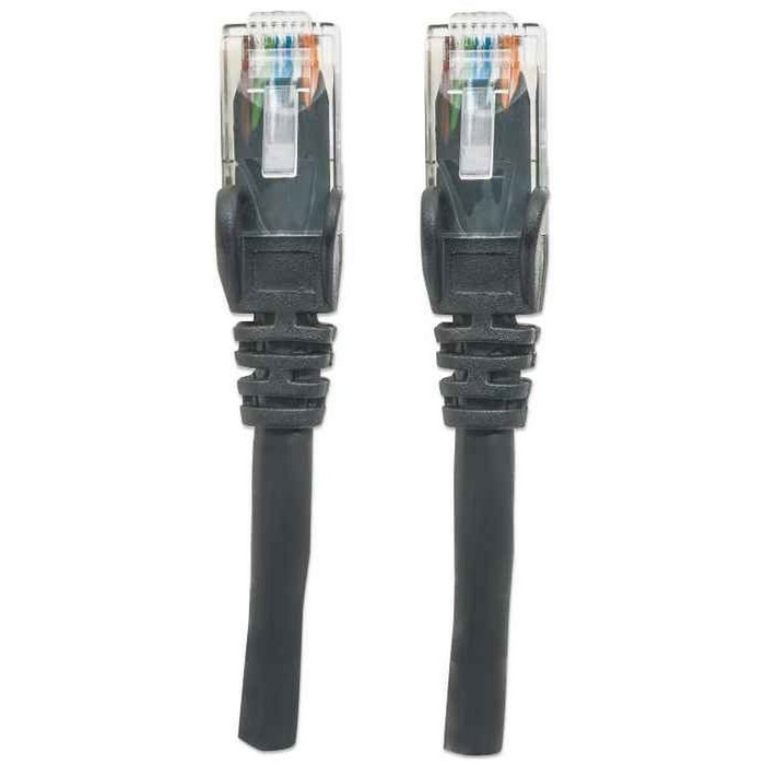 Câble Réseau Rigide UTP 6ème Catégorie Intellinet 342070 Noir 3 m