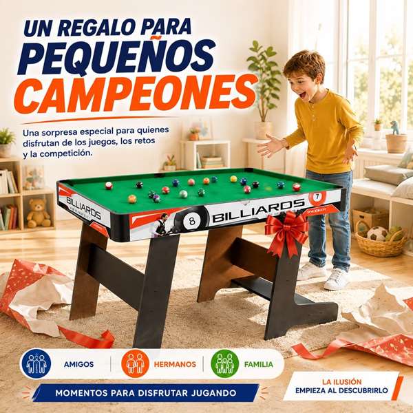 JugaToys Billar 120x61x67'5cm JugaToys Billar 120x61x67'5cm