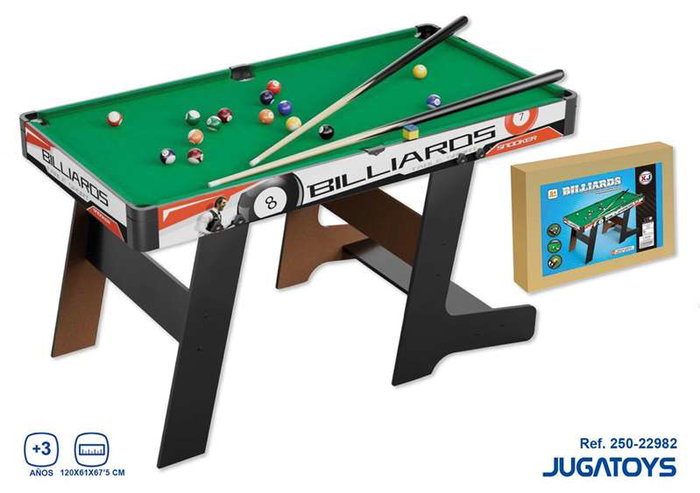 JugaToys Billar 120x61x67'5cm JugaToys Billar 120x61x67'5cm