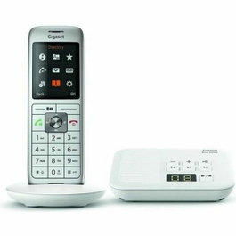 Gigaset S30852-H2824-N102 Téléphone Sans Fil Blanc et Gris