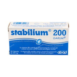 LABORATORIOS ABAD Stabilium 200 - 30 capsules