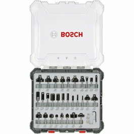 Bosch Professional Coffret de 30 fraises mixtes à queue de 6 mm