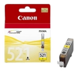 Canon CLI 521 Cartouche d'encre Jaune Original Compatible PIXMA