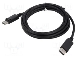 DIGITUS Câble DisplayPort 1.1, 5m, Noir