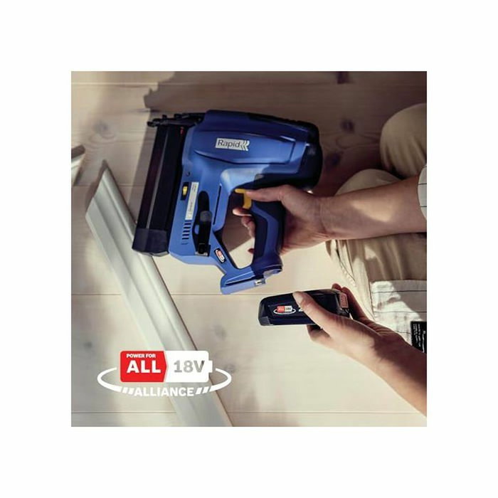 Rapid BNX50 Cloueur électrique 18V pour clous 20-50mm (Sans batterie)