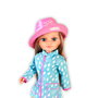 Famosa Nancy Un Look De Lluvia - Ensemble de Pluie avec CDU NAC31000 - Figurine - Jouet pour Enfants de +4 Ans