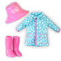 Famosa Nancy Un Look De Lluvia - Ensemble de Pluie avec CDU NAC31000 - Figurine - Jouet pour Enfants de +4 Ans