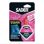 Sader - Colle textile pour tissus - Transparente - Résiste aux lavages machine et repassage - Pour ourlets, customisation, raccommodage - Flacon 40 ml