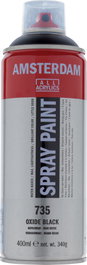 Amsterdam Spraypaint Noir oxyde 735 400 ml