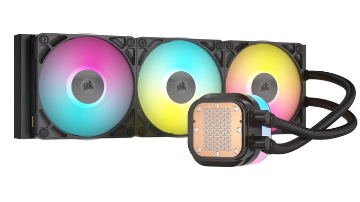 Corsair iCUE LINK TITAN 360 RX RGB Black, 3x 120mm Corsair iCUE LINK TITAN 360 RX RGB Black, 3x 120mm