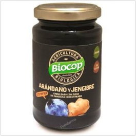 BIOCOP Compote de myrtilles et gingembre BIO 265 g