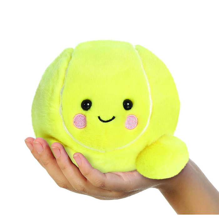 AURORA Peluche Palm Pals Pelote de Tennis 13 cm, Marque CE, Jouet Doux en Peluche