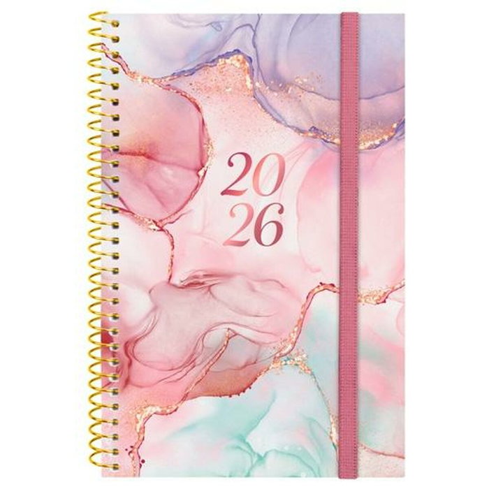 Agenda Finocam DESIGN COLLECTION Goldy 11,7 x 18,1 cm 2026 Agenda Finocam DESIGN COLLECTION Goldy 11,7 x 18,1 cm 2026