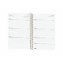 Agenda Finocam DESIGN COLLECTION Goldy 11,7 x 18,1 cm 2026