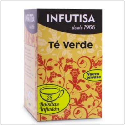 INFUTISA Thé Vert Infusion 25 Sachets INFUTISA Thé Vert Infusion 25 Sachets