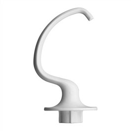 Kitchenaid Batteur à Crochet en Aluminium avec Revêtement Nylon Antiadhésif pour Pâte à Pain et Pizza, Compatible Lave-vaisselle