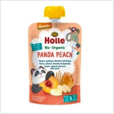 HOLLE Smoothie Panda Peach Pêche 100g Demeter HOLLE Smoothie Panda Peach Pêche 100g Demeter
