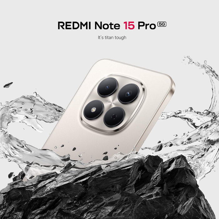 Xiaomi Redmi Note 15 Pro 5G 8GB 256GB Titane Xiaomi Redmi Note 15 Pro 5G 8GB 256GB Titane