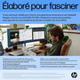 HP Écran incurvé DQHD 44,5 pouces - HP E45c G5 - Ultra-large, USB-C, RJ-45, Charge 100W, Design durable avec haut-parleurs intégrés