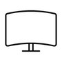 HP Écran incurvé DQHD 44,5 pouces - HP E45c G5 - Ultra-large, USB-C, RJ-45, Charge 100W, Design durable avec haut-parleurs intégrés