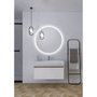 LIMEX Miroir de Salle de Bain Lumineux « Belgique » Ø70cm Blanc Froid