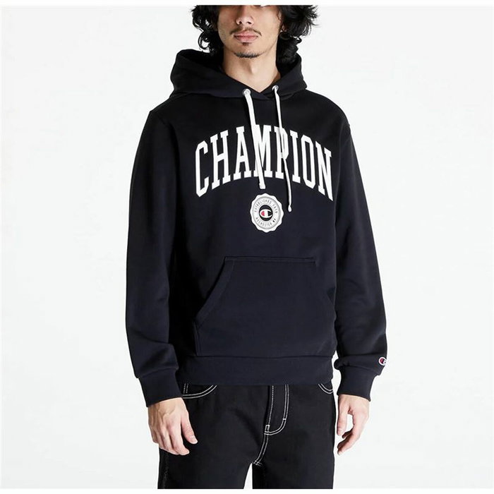 Sweat à capuche homme Champion Noir 118- Freeze