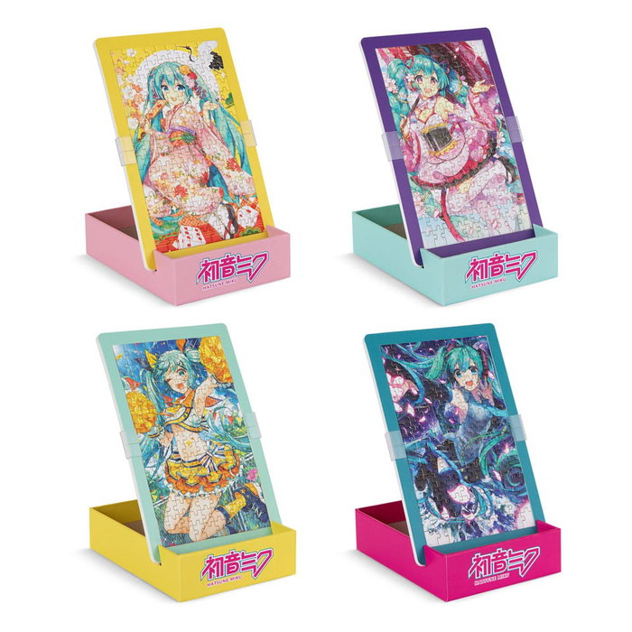Bopster Assortiment de 4 Puzzles Hatsune Miku