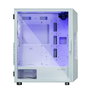 Boîtier ATX semi-tour Zalman I3 NEO ARGB WHITE Blanc
