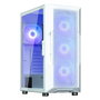 Boîtier ATX semi-tour Zalman I3 NEO ARGB WHITE Blanc