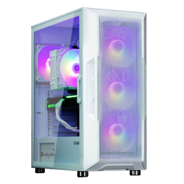Zalman I3 NEO ARGB WHITE Blanc Boîtier ATX semi-tour