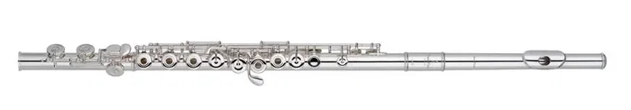 PEARLFLUTE Flûte traversière Quantz Brezza B505Re-Hc avec tête Brezza, plaqués argent, plats ouverts, mécanisme Mi, patte Do, étui inclus PEARLFLUTE Flûte traversière Quantz Brezza B505Re-Hc avec tête Brezza, plaqués argent, plats ouverts, mécanisme Mi, patte Do, étui inclus