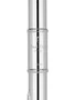 PEARLFLUTE Flûte traversière Quantz Brezza B505Re-Hc avec tête Brezza, plaqués argent, plats ouverts, mécanisme Mi, patte Do, étui inclus