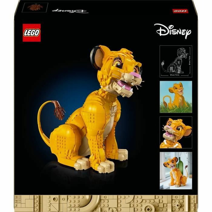 Lego Disney Simba, le Jeune Roi Lion 43247, 1445 pièces Lego Disney Simba, le Jeune Roi Lion 43247, 1445 pièces