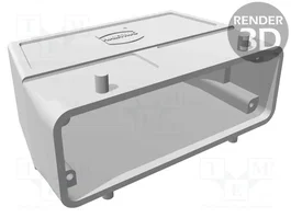 HARTING Boîtier pour connecteurs HDC Han® B taille 24B