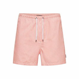Maillot de bain homme Only & Sons Onsted Stripe Seersucker Rose 28