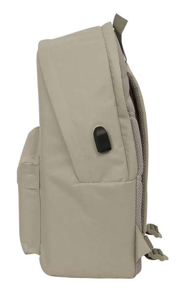 Safta Sac à dos double pour ordinateur portable 15,6 pouces avec USB