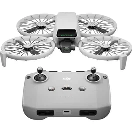 DJI Flip (GL) Drone Caméra avec Protection d'Hélice Pliable, Suivi IA, Capteur CMOS 1/1.3", Vidéo 4K/60 ips HDR, Autonomie 31 min, Moins de 249 g