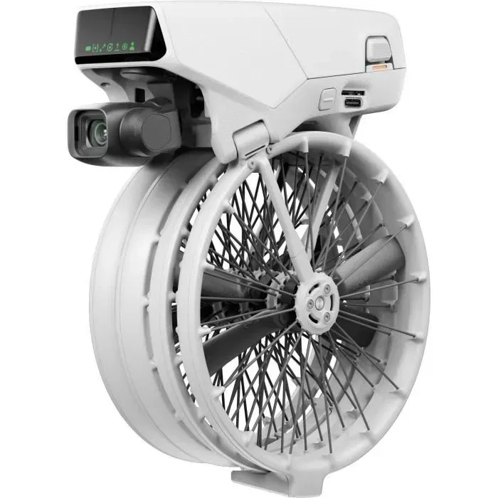 DJI Flip (GL) Drone Caméra avec Protection d'Hélice Pliable, Suivi IA, Capteur CMOS 1/1.3", Vidéo 4K/60 ips HDR, Autonomie 31 min, Moins de 249 g