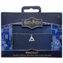 THE CARAT SHOP Bracelet Réglable Reliques de la Mort Harry Potter - Acier Inoxydable 16-18 cm