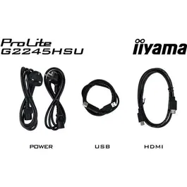 Iiyama G2245HSU-B2 - Écran PC Gamer 22 Pouces FHD IPS 100Hz 1ms