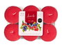 Acorde Lot de 6 bougies chauffe-plat maxi 9h fruits rouges 17.5 x 2.2 x 11.8 cm (Set de 24)