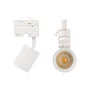 Projecteur de rail triphasé LED 10W COB Blanco Cálido 2700K Flicker Free