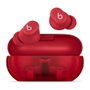 Apple Beats Solo Buds Casque Bluetooth sans fil avec micro intégré - Rouge transparent