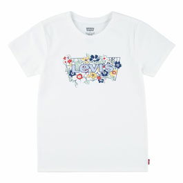 T shirt à manches courtes Enfant Levi's Lvg Ss Batwing Fill Blanc