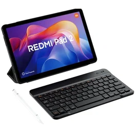Xiaomi Redmi Pad 2, Tablet Android 11" écran 2,5K 128 Go Gris, pack avec coque, stylet et clavier Bluetooth, version française