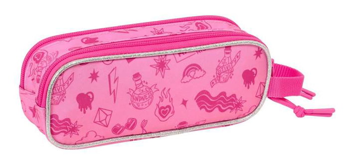 Safta Rainbow High "Shine" Porte-Tout Double de Voyage 21 x 8 x 6 cm - Jouet pour Enfant a partir de 3 Ans